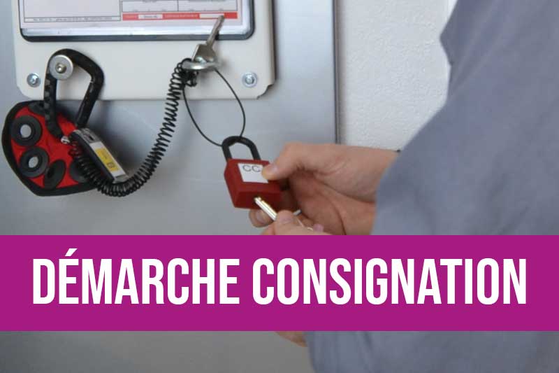 Mise en place d'une démarche de consignation avec rédaction des procédures et sensibilisation du personnel