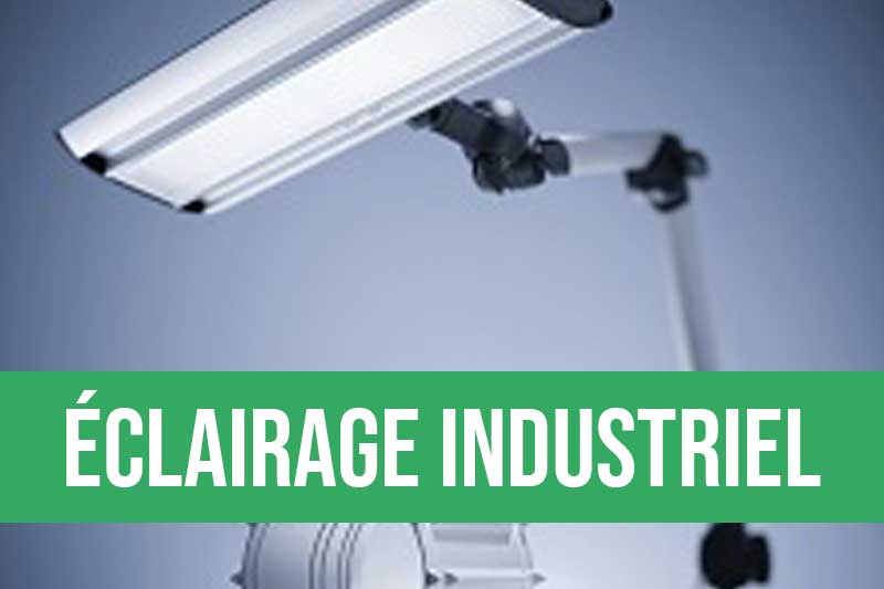 Eclairage industriel pour les postes de travail, éclairage machine, lampe loupe pour le contrôle visuel