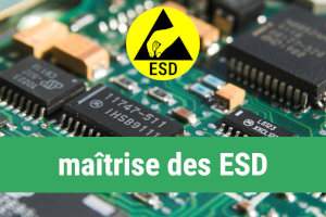 Solutions Cepelec contre les ESD décharges électrostatiques : sol ESD Gerflor, équipements ESD Iteco et Eurostat, mobilier industriel Treston, blouses, chaussures ESD Abeba, stockages et emballage ESD, test du marcheur, formations opérateur et référent ESD, audits ESD