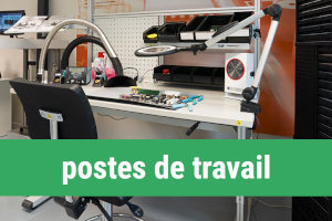 Alimentation électrique de proximité pour poste de travail