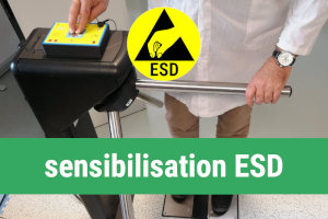 formation sensibilisation ESD - maîtriser les décharges électrostatiques ESD lors de la fabrication des cartes et composants électroniques