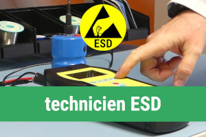 formation technicien ESD - maîtriser les décharges électrostatiques ESD lors de la fabrication des cartes et composants électroniques