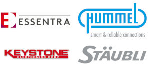 Cepelec distributeur / revendeur connectique Essentra - Hummel - Keystone - Stäubli