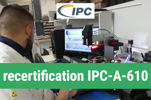 recertification IPC-A-610 contrôle cartes électroniques