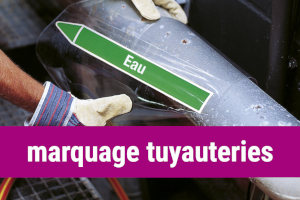 Brady - étiquettes et imprimantes pour marquage et identification de tuyauteries - étiquetage CLP - NF X-08-100