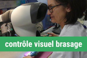 formation contrôle visuel du brasage manuel de cartes électroniques PCB suivant critères norme IPC-A-610