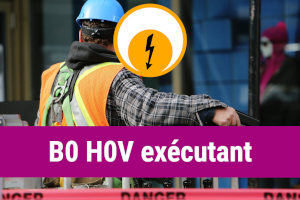 formation habilitation électrique B0 H0V exécutant - personnel non électricien