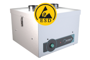 extracteur de polluants de l'air Purex Fumebuster - aspiration de fumées de brasage manuel - antistatique ESD - aspiration de solvants - hotte sorbonne d'aspiration
