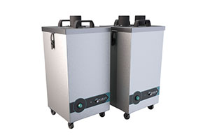 Cepelec distributeur Purex Fumecube Pro - extracteur de polluants de l'air et fumées de brasage - adapté aux fablabs - version antistatique ESD