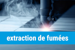 traitement des fumées, gaz nocifs et polluants : extraction et aspiration Purex & Weller, fumées de brasage, particules, COV marquage, gravage, soudage, perçage, découpe laser, recyclage des filtres, ozone, PVC