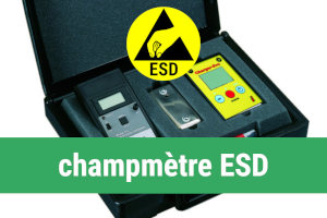 Iteco champmètre électrostatique et kit de vérification périodique ESD distribué par Cepelec