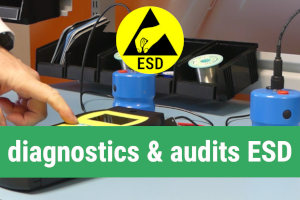 Cepelec diagnostics et audits ESD décharges électrostatiques, protection contre l'électricité statique, tests et mesures ESD - Iteco, Eurostat