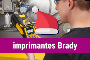 imprimantes étiqueteuses Brady d'identification et de traçabilité industrielle, électronique, électrique, tuyauteries, laboratoires et sécurité