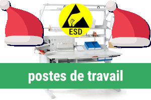 Cepelec distributeur Treston postes de travail ergonomiques ESD, mobilier industriel, tables ergonomiques, chaises d'atelier, servantes, paillasses industrielles