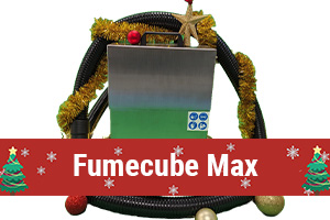 extracteurs de fumées, particules, COV, poussières, gaz toxiques et polluant de l'air Purex Fumecube - brasage manuel et laser