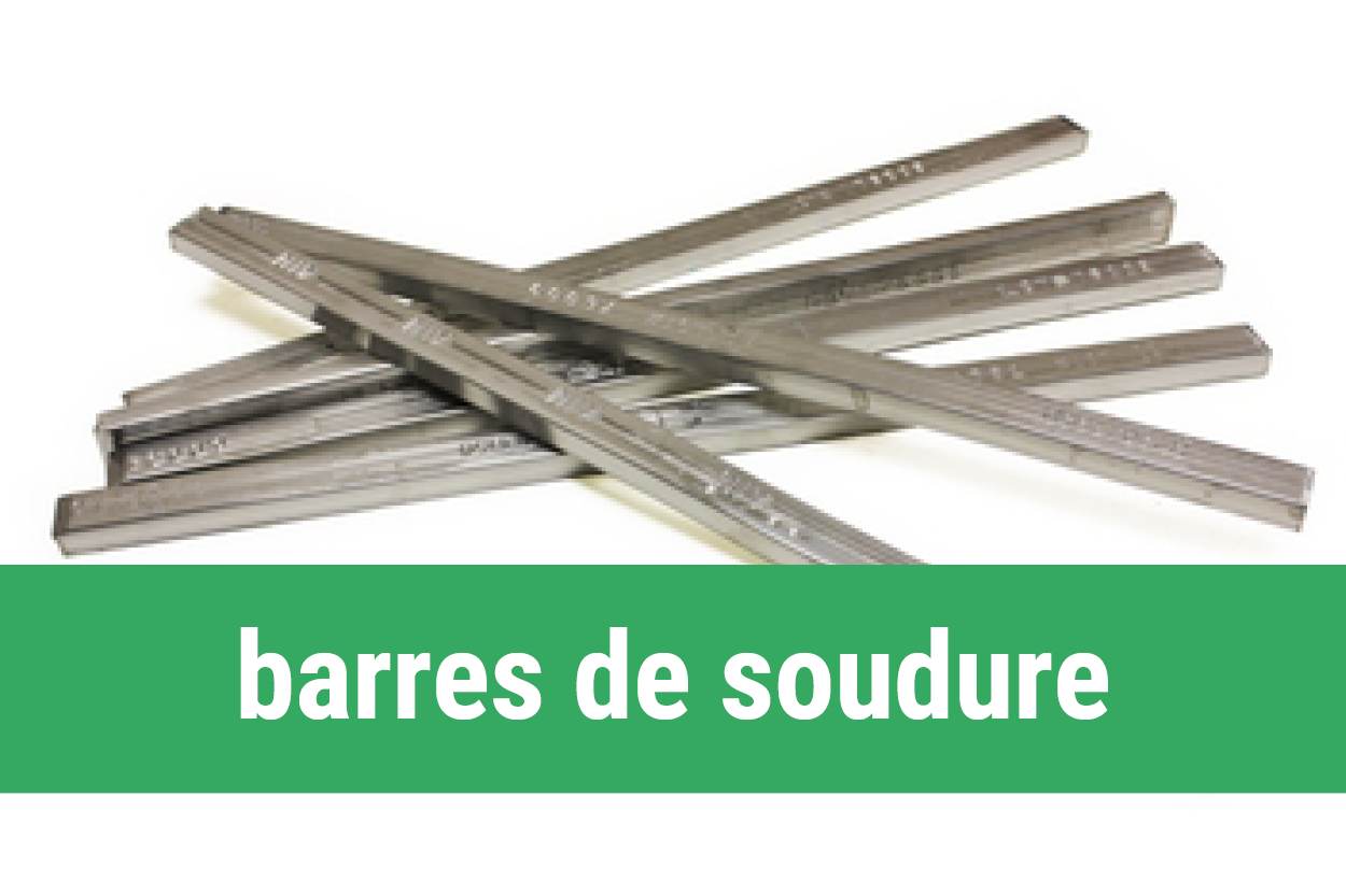 Barres de soudure Almit pour opérations de brasage industriel