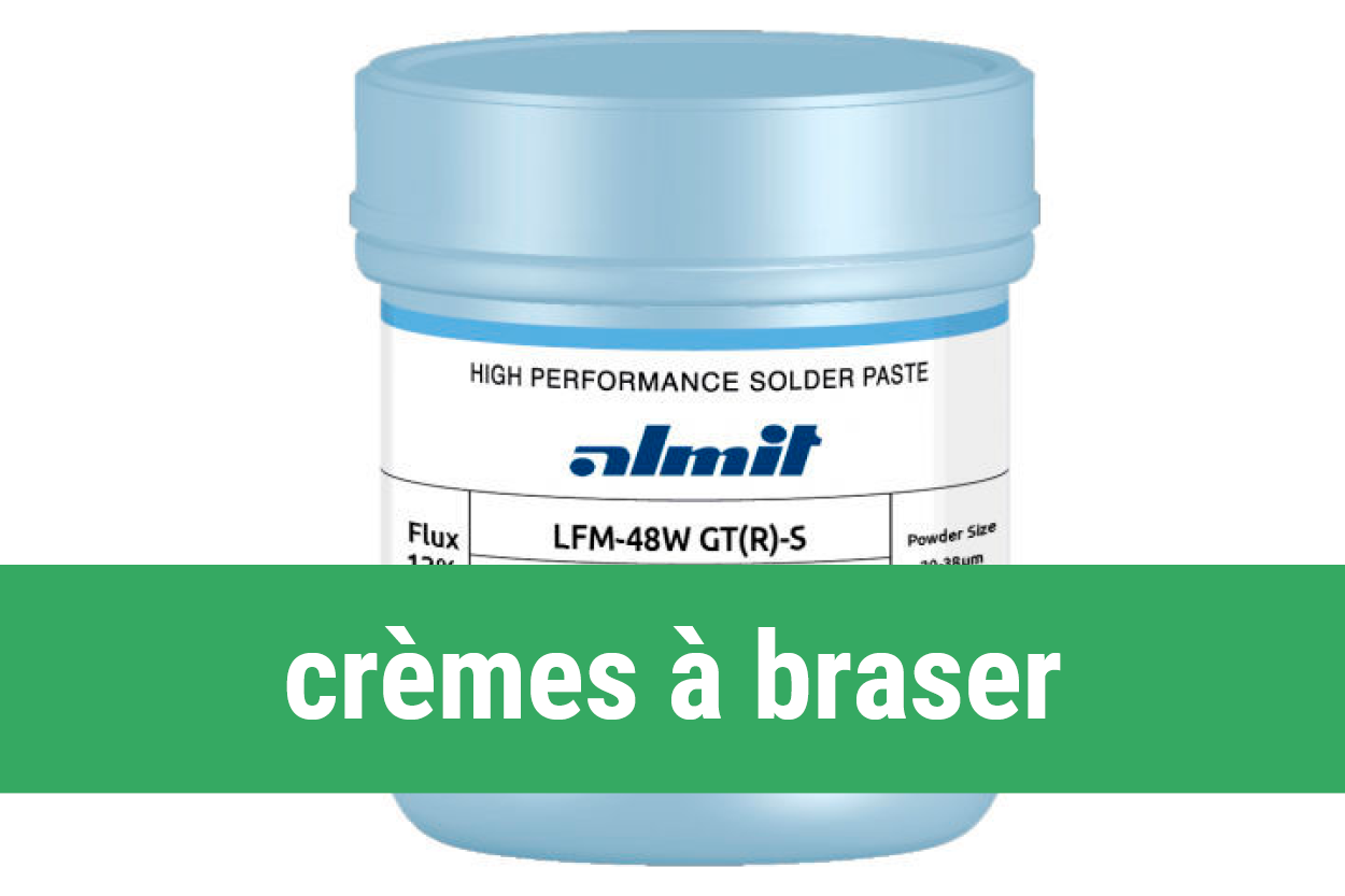 Crème à braser haute performance pour assemblage électronique de précision