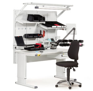 Poste de travail ergonomique modulable